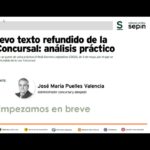 WEBINAR SEPIN: EL NUEVO TEXTO REFUNDIDO DE LA LEY CONCURSAL: ANÁLISIS PRÁCTICO